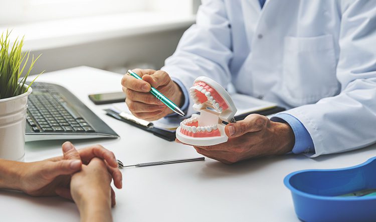 Rechazo de un implante dental
